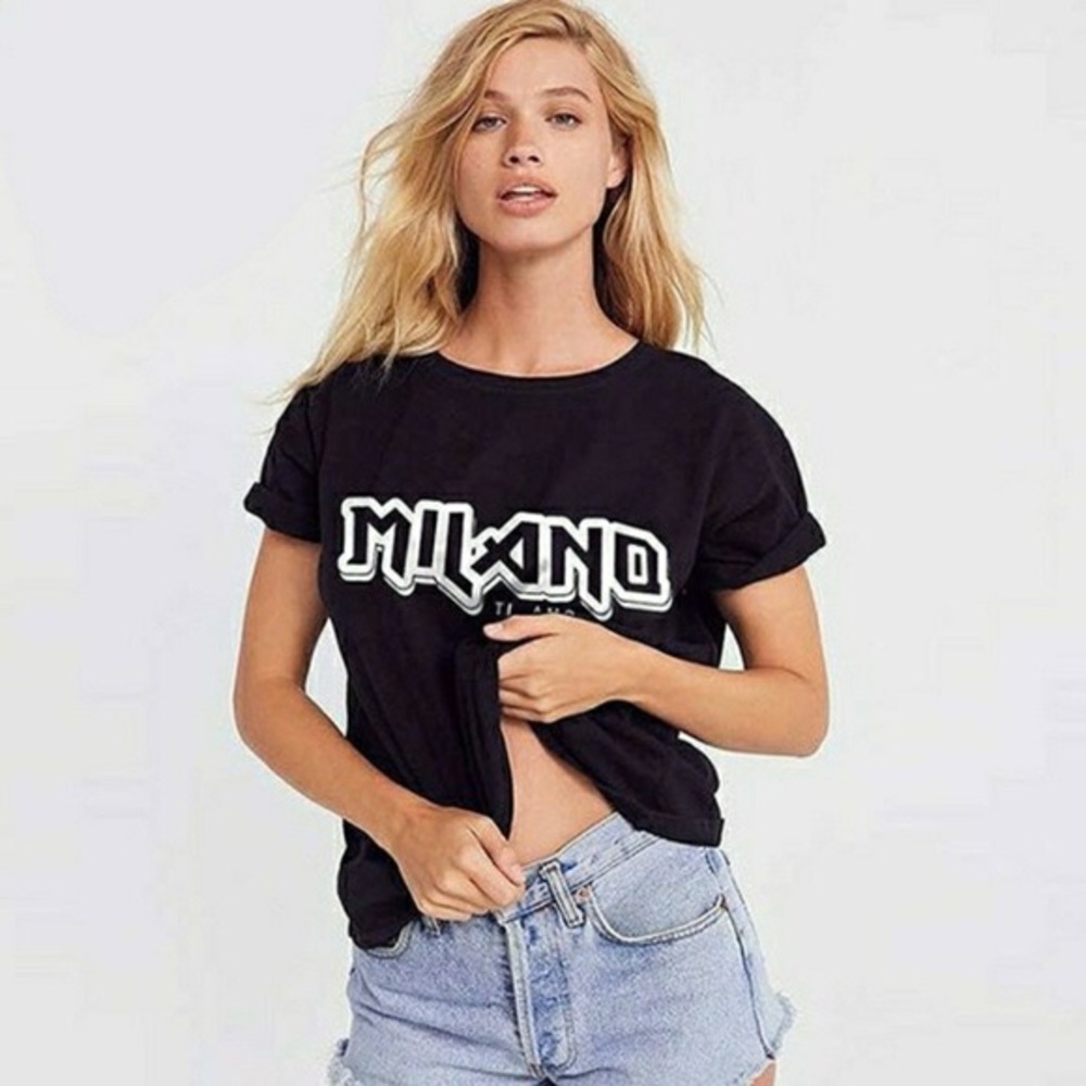 Zara black Milano t-shirt